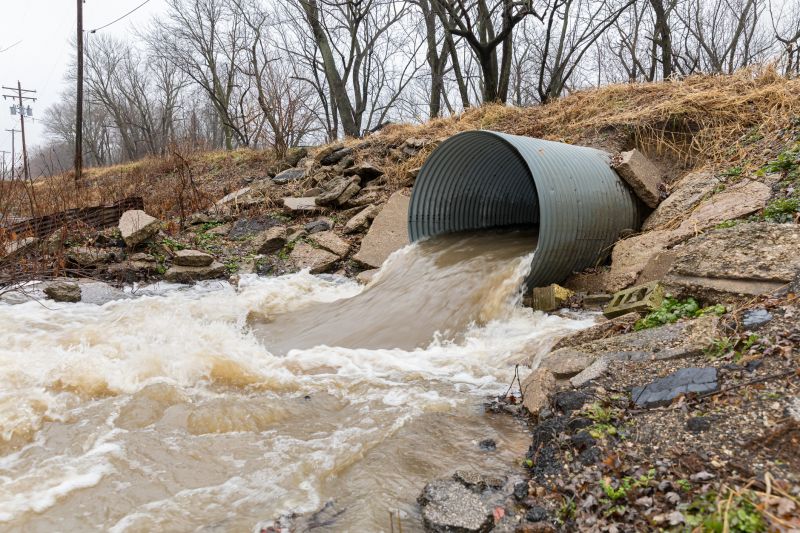 Damaged Culvert Pipe